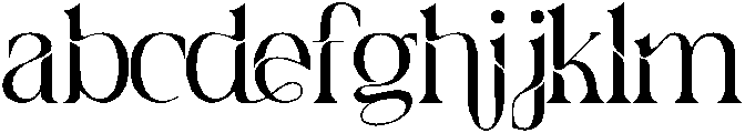Aesthetic Reflection Regular otf (400) FONT