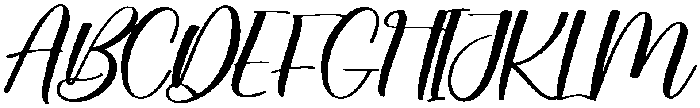 Aesthetic Regular otf (400) Font UPPERCASE