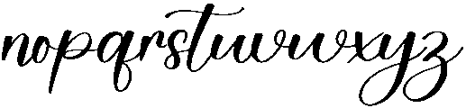 Aesthetic Regular otf (400) Font LOWERCASE