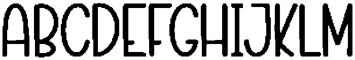 Aesthetic Regular otf (400) Font LOWERCASE