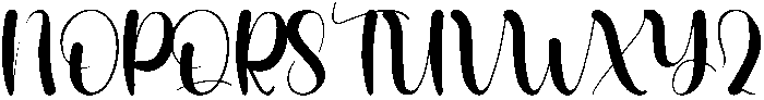 Aesthetic Regular otf (400) Font UPPERCASE