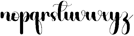 Aesthetic Regular otf (400) Font LOWERCASE