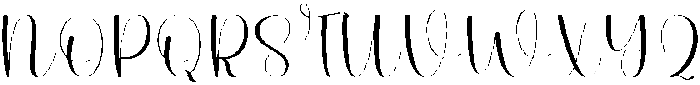 Aesthetic Regular otf (400) Font UPPERCASE