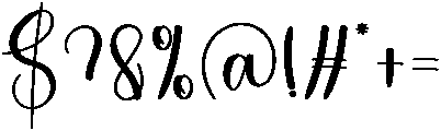 Aesthetic Regular otf (400) Font OTHER CHARS