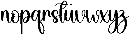 Aesthetic Regular otf (400) Font LOWERCASE