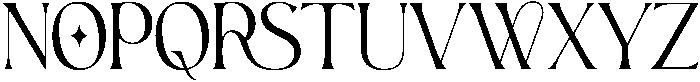 Aesthetic Regular otf (400) Font UPPERCASE