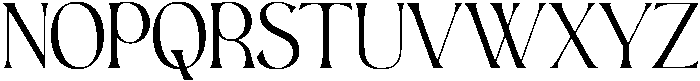 Aesthetic Regular otf (400) Font LOWERCASE