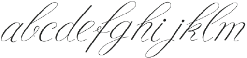 Aesthetic Script otf (400) Font LOWERCASE
