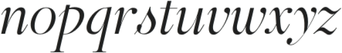 Aesthetic Styles Italic otf (400) Font LOWERCASE