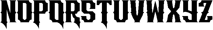 Aesthetic otf (400) Font UPPERCASE