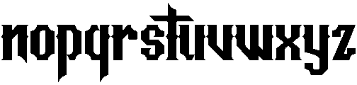 Aesthetic otf (400) Font LOWERCASE