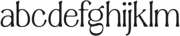 AestheticWonder-Regular otf (400) Font LOWERCASE