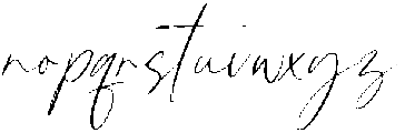 Aesthetica otf (400) Font LOWERCASE