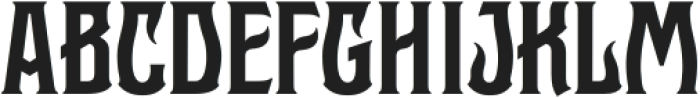 Aeternal-Regular otf (400) Font UPPERCASE