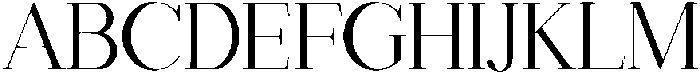 Aethelion Regular otf (400) Font UPPERCASE