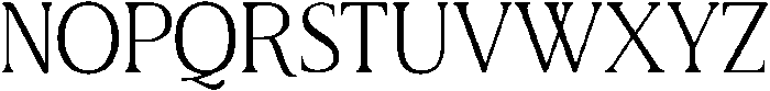 Aether Magnum otf (400) Font LOWERCASE