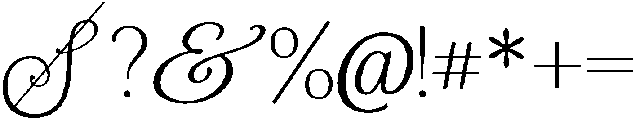 Aether Mini otf (400) Font OTHER CHARS