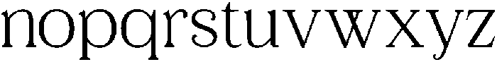 Aether Mini otf (400) Font LOWERCASE