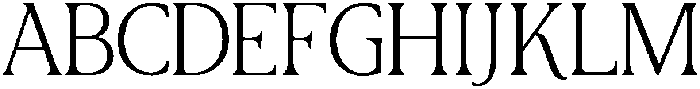 Aether Regular otf (400) Font UPPERCASE
