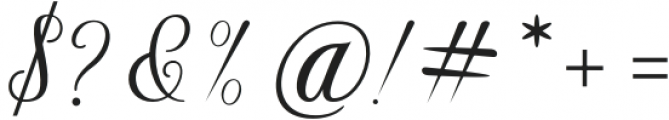 AetrinaScript-Regular otf (400) Font OTHER CHARS
