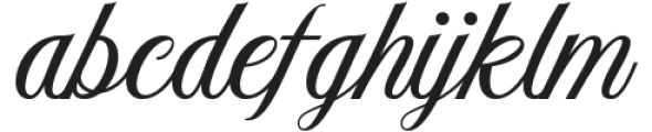 AetrinaScript-Regular otf (400) Font LOWERCASE