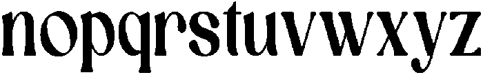 Aexori Condensed otf (400) Font LOWERCASE