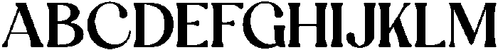 Aexori Regular otf (400) Font UPPERCASE