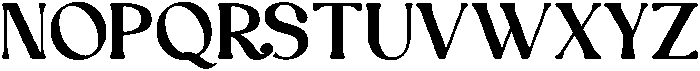 Aexori Regular otf (400) Font UPPERCASE