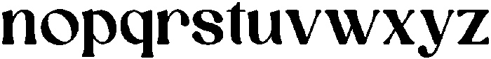 Aexori Regular otf (400) Font LOWERCASE
