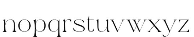 Aequitas Regular Font LOWERCASE