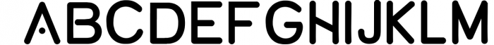 AERODI - Modern Sans Serif 1 Font UPPERCASE