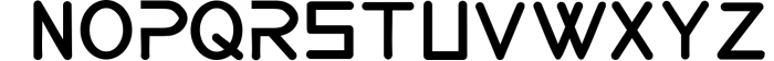 AERODI - Modern Sans Serif 1 Font UPPERCASE