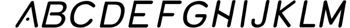 AERODI - Modern Sans Serif 2 Font UPPERCASE