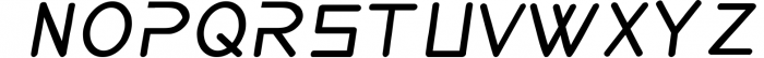 AERODI - Modern Sans Serif 2 Font UPPERCASE