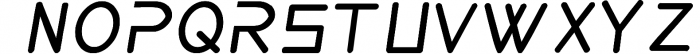 AERODI - Modern Sans Serif 2 Font LOWERCASE