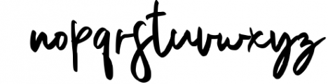 Aedesty - Handwritten Font LOWERCASE