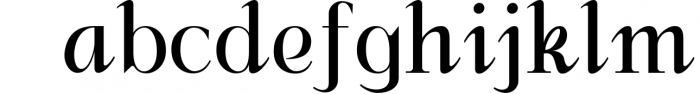 Aerotine Font LOWERCASE