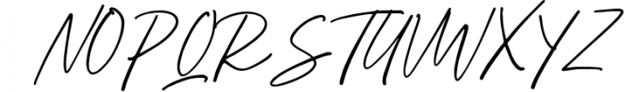 Aesthero - Stylish Signature Script Font UPPERCASE