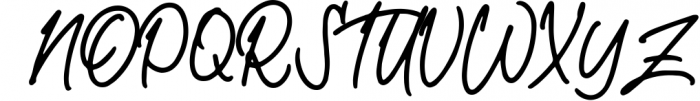 Aesthetic Notes - Handwritten Font Font UPPERCASE
