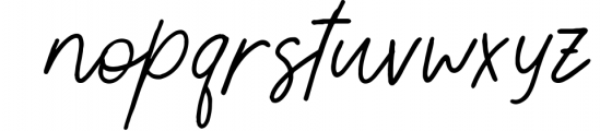 Aesthetik | Handwriting Font Font LOWERCASE