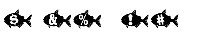 AEZ goldfish Font OTHER CHARS