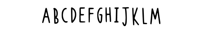 Aegyohomelight Regular Font UPPERCASE