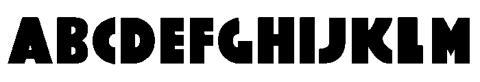 Aenigma LDR Font UPPERCASE