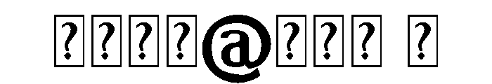 Aeogo Pro Try Bold Font OTHER CHARS