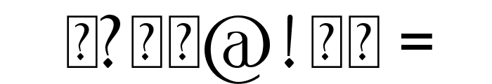 Aerea Font OTHER CHARS