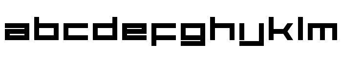 Aerial Font LOWERCASE