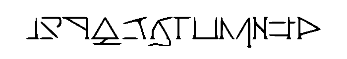 AeridanishScript Font LOWERCASE