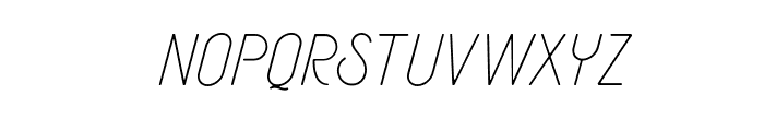 AeriozDemo Font LOWERCASE