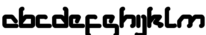 Aero Dynamic Font LOWERCASE