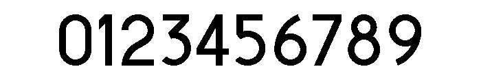 Aeronef Font OTHER CHARS